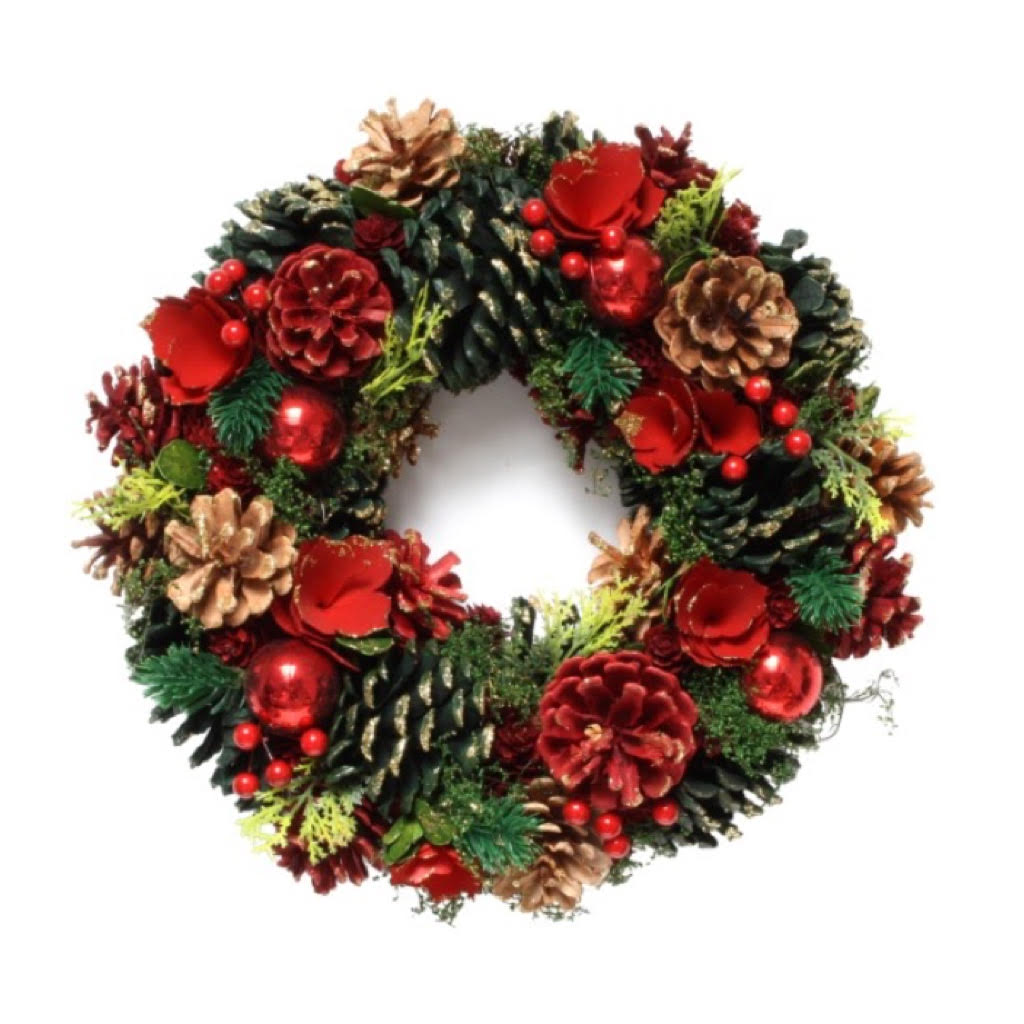 Red Wreath – Small – C'estbien Collection