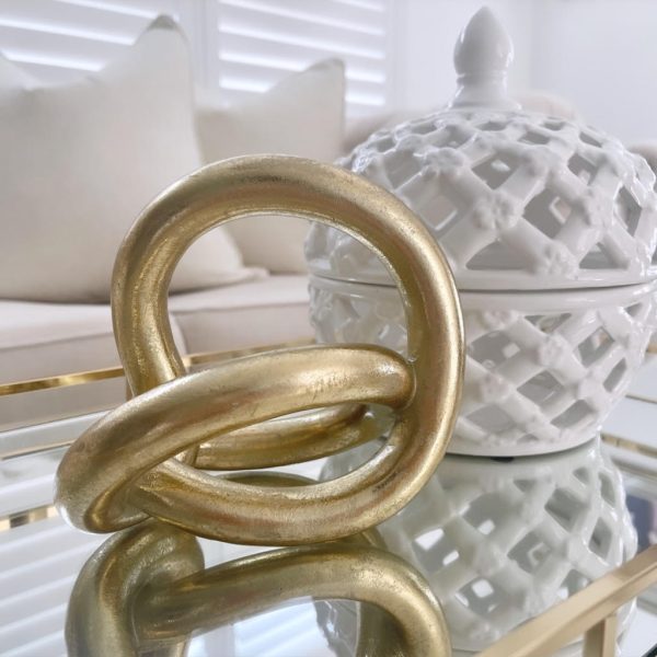 Golden Ring Sculpture